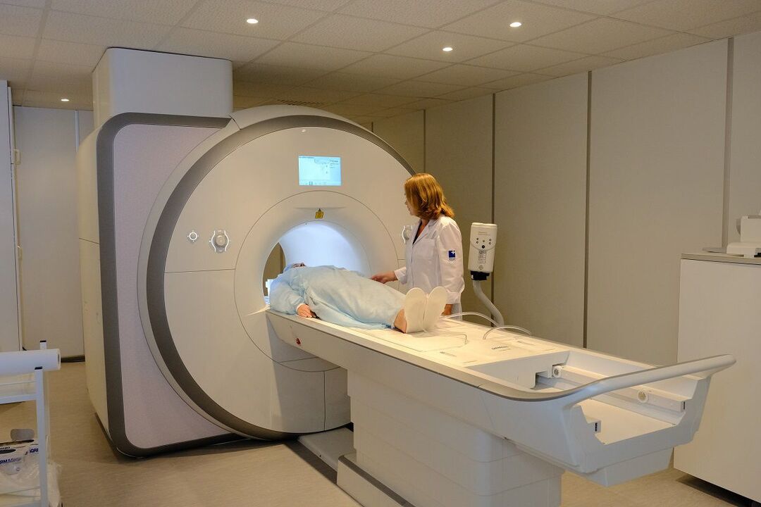 CT-Scan zur Diagnose einer Osteochondrose